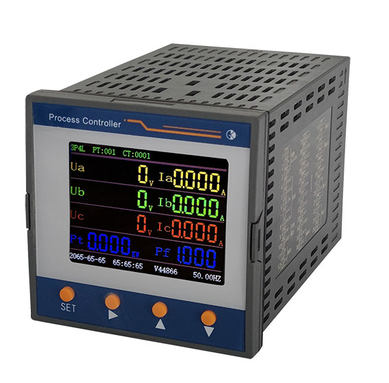 DK6500L三相彩屏四排五位显示多功能电力功率仪表